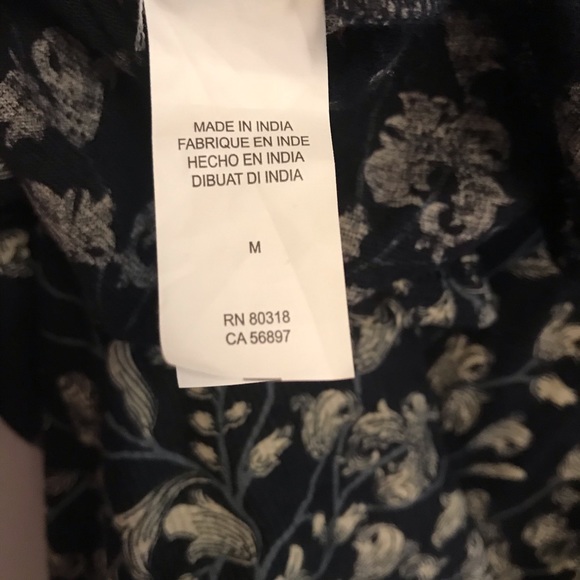 Lucky Brand floral medium top short sleeve - Picture 7 of 14